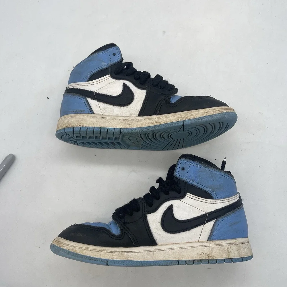 Jordan 1 UNC Toe Shoes 13C Blue Sportswear Carolina Kid's